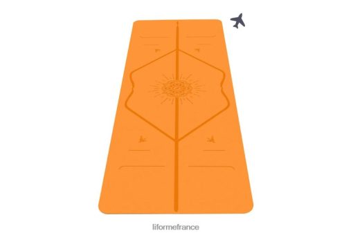 Liforme tapis de voyage bonheur LRBV2857 - Liforme France orange vif