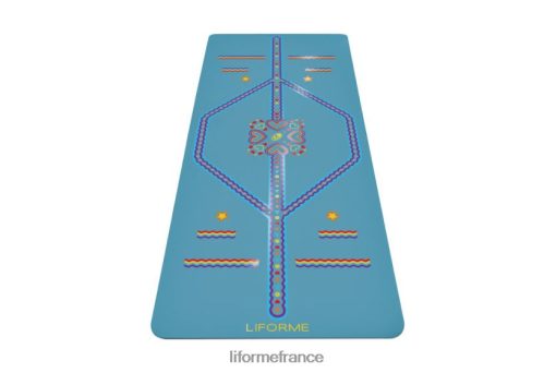 Liforme tapis de yoga ludique pour enfants LRBV2875 - Liforme France bleu