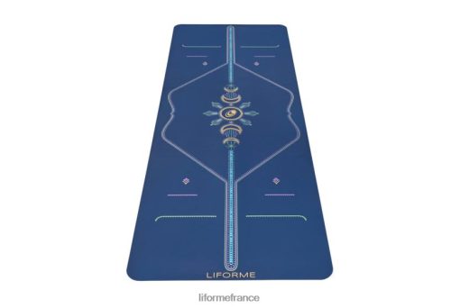 Liforme tapis de yoga lune cosmique LRBV282 - Liforme Travel Mat bleu crépuscule