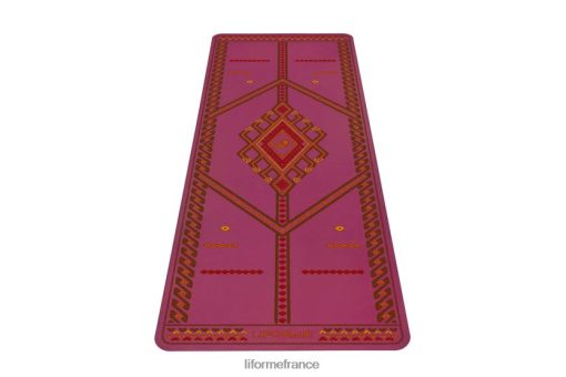 Liforme tapis de yoga majestueux LRBV2817 - Liforme Travel Mat bordeaux